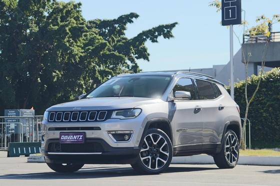 JEEP COMPASS 2.0 16V FLEX LIMITED AUTOMÁTICO JEEP COMPASS 2.0 16V FLEX LIMITED AUTOMÁTICO